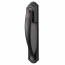 DX Pull Handle Latch Set With Back Plate, Matte Black