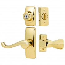 GL Lever Set With Keyed Deadbolt