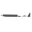 Heavy Door Closer With Torsion Bar, Matte Black