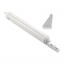 Quick-Hold Storm Door Closer, Extra-Heavy Duty, White
