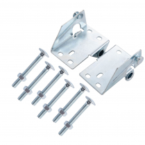 Supports de porte de garage, inf&eacute;rieurs, droite et gauche