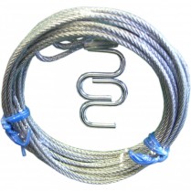 C&acirc;bles de verrouillage de porte de garage (2 paquets)