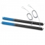 Garage Door Springs With Safety Cables, For 90 lbs Doors, Light Blue (2-Pack)
