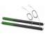 Garage Door Springs With Safety Cables, For 115 lbs To 125 lbs Doors, Green (2-Pack)