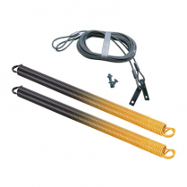 Ressorts de porte de garage avec c&acirc;bles de s&eacute;curit&eacute;, pour portes de 175 lbs &agrave; 185 lbs, or ( paquet de 2 )