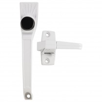 Classic Push Button Handle Set, White