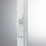 Ensemble de serrure &agrave; bouton-poussoir classique (Blanc)