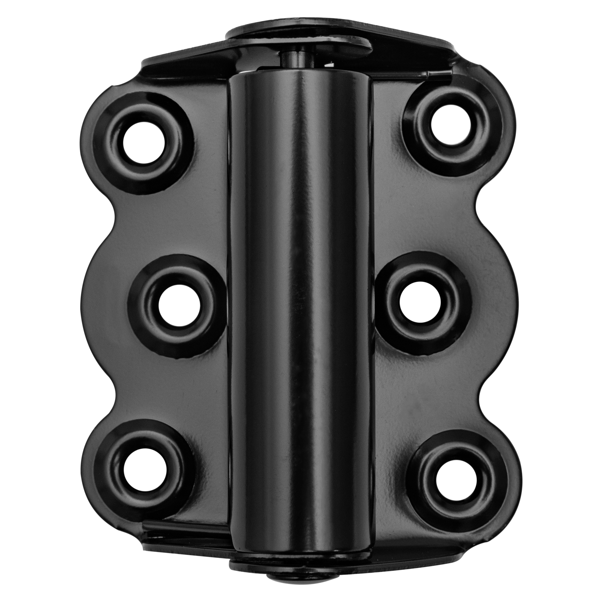 Lot De 2 Charnières à Ressort Auto-fermante Alpenstahl – Noir, 70x65mm