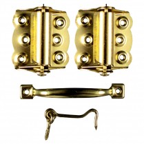Ensemble de quincaillerie pour porte moustiquaire