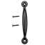 Screen Door Pull Handle, Black