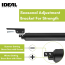 Ferme-porte standard pour contre-porte (Noir)