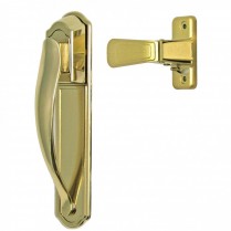 Discontinu&eacute; : Ensemble de poign&eacute;e tirante DX avec plaque arri&egrave;re (Laiton enduit)
