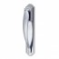 DX Pull Handle Set With Back Plate, Satin Silver