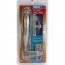 DX Pull Handle Set With Back Plate, Satin Silver