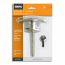 Garage Door Handle, Keyed T-Handle, 5/16&rdquo; Diameter And 4&rdquo; Long Shaft, Zinc Die Cast/Chrome Plated