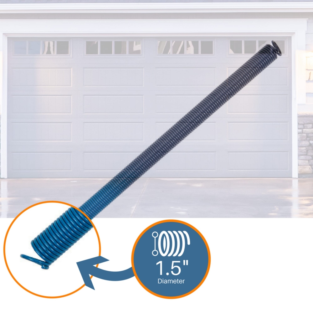 ZUIWAN Lot de 2 supports de renforcement de porte de garage, entretoises de porte de garage de 4,8 m, support de porte de garage robuste, poutres en acier renforcé, acier épais 20#, vis incluses