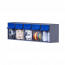 Bacs basculants - 5 bacs (bleu, gris)