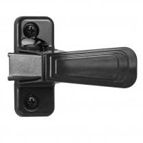 WC Inside Latch, Black, Bagged W/Upc