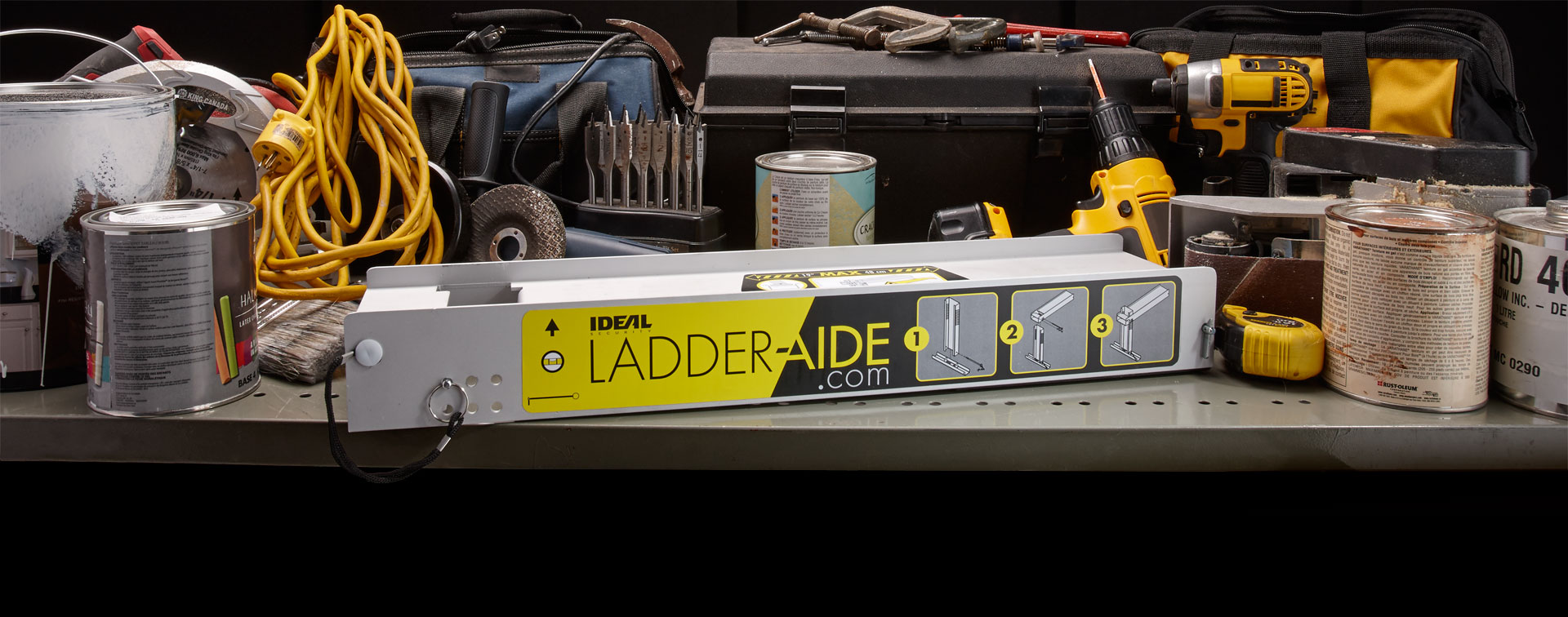 Ladder Aide sur l'escalier