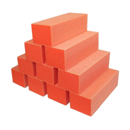 BeautyPlus Buffer 3-way Orange White 80/100 10Pack 08102