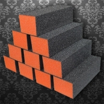 Dixon 3-Way Buffers Orange Black Grit 80/80 Pack10 21066