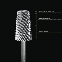 Startool Carbide 3/32 STC Coarse 3 IN 1  SilverChamfer0349SP