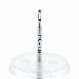 U-Tools Pedicure Bits Hollow Cutter W/Toothed 1.8  81828