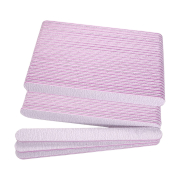Nail File Zebra 80/80 Washable Serrated Lavender 24118