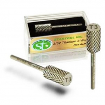 Startool Carbide 3/32 Titanium 3 Ways + Buffer #867530986774