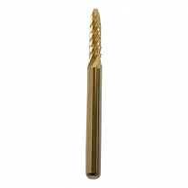 Startool Carbide 1/8 Cone (Small) Gold #0084