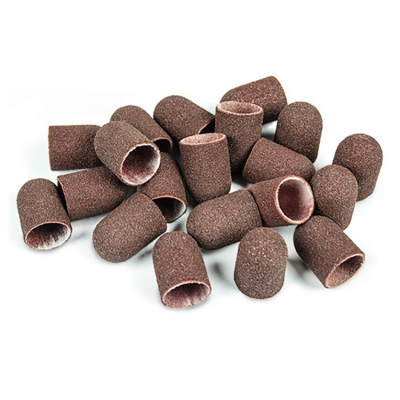 Medicool XLarge Abrasive Caps Grit 80/Coarse 10Pcs MPCLC