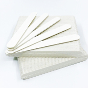 Cre8tion Mini Nail File 80/80 50pcs White 07037
