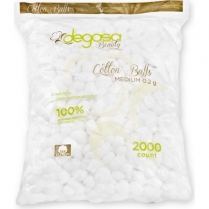 Degasa Beauty Cotton Balls Medium 0.2g, 2000 Count - 24607