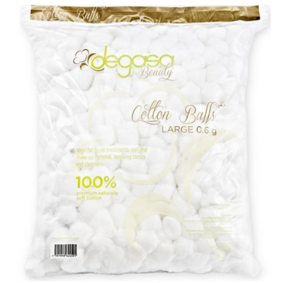 Degasa Beauty Cotton Balls Large 0.6g, 1000ct - 24591
