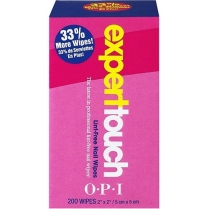 OPI Expert Touch Nail Wipes - 200 Wipes/Box AC810