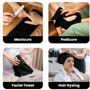 Celebriry Premium Bleach Resistant Towels Black 01627