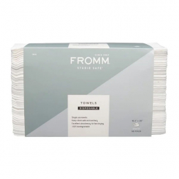 FROMM Disposable Towels White 16.5"x30" 50PK 12698/F6434