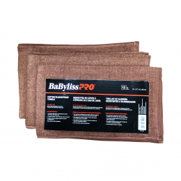 BaBylissPRO Cotton Bleachproof Towels Brw DZ BESTOWELCBRUCC