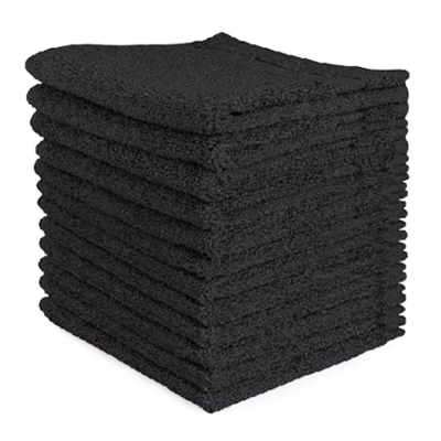 Winterra Hand Towels Black 16"x27" DZ 1627BS12