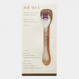 Zoe Ayla Micro Needing Derma Roller 0.5mm MICRO-ROLL-W/00240
