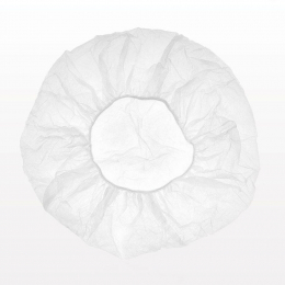 Aurelia Bouffant Cap 21" White, 100ct. 6000