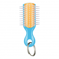Denman Mini Brush Keychain Yellow/Blue KR48DISPNAUC / 01115