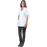 LePro Spa Jacket W/Pocket Large White TECHJAKPKTLGC / 01429