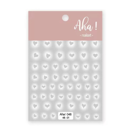 3D Love Heart Nail Art Sticker Self-Adhesive 04949