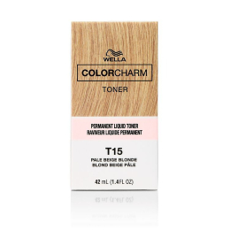 Wella Color Charm Hair Toner T15 P. Beige Blonde 1.4oz 06688