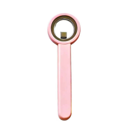 3-Second Hollow Cat Eye Power Ring Magnet Pink 10083