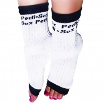 Original Pedi-Sox White/Black Trim PS-101