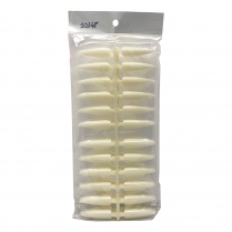 Cre8tion Stiletto 24 Tips Tree Natural 10PK 10348