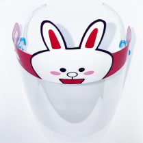 Child Face Shield With Character Banner 10432