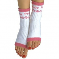 Original Pedi-Sox White/Pink Trim PS-105
